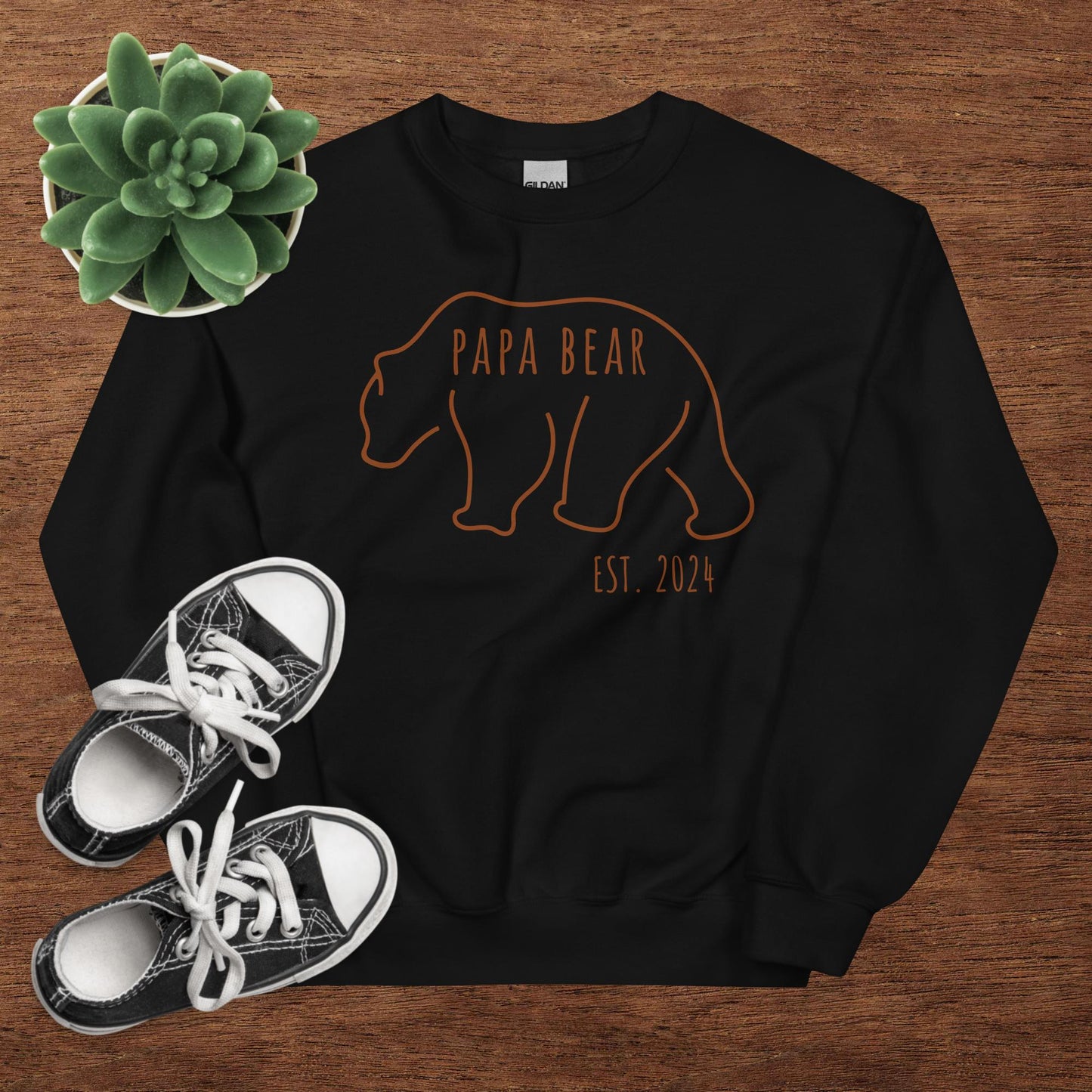 "Papa Bear EST. 2024" Sweatshirt