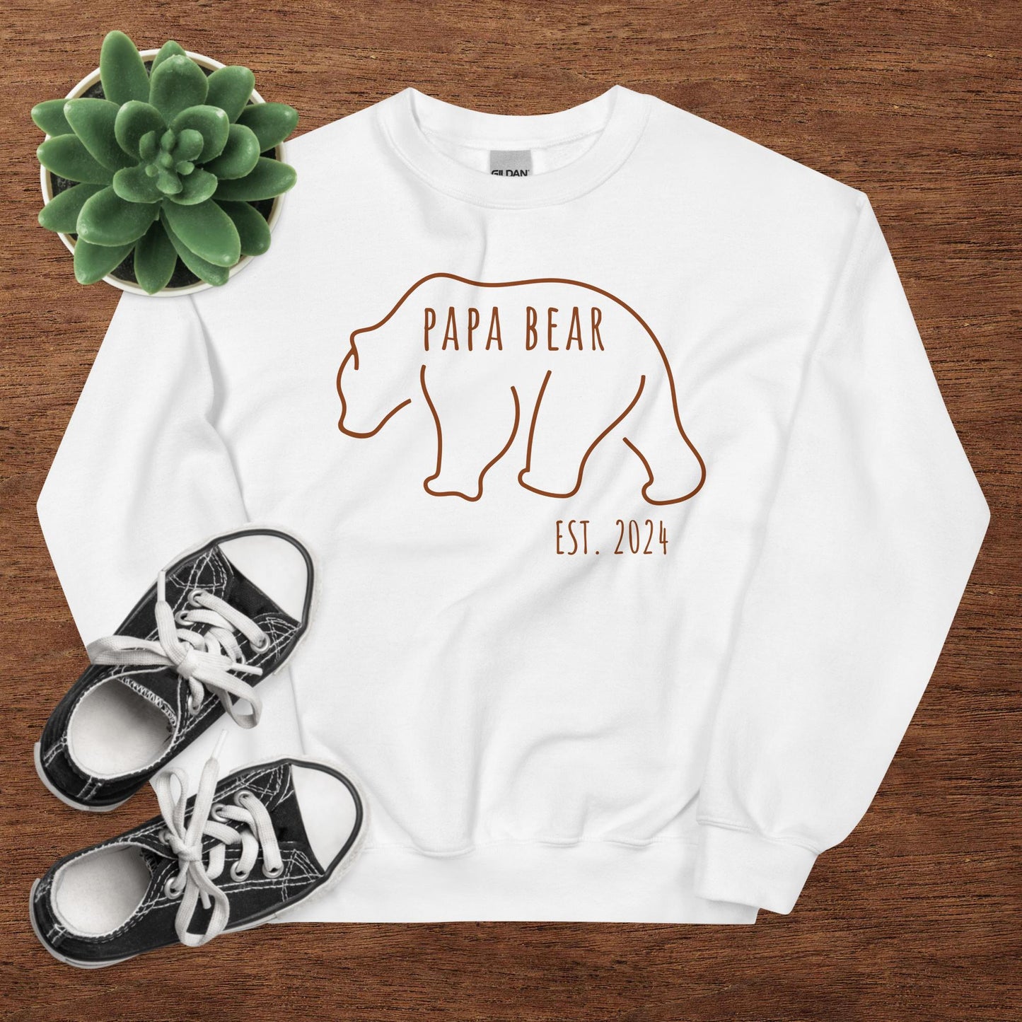 "Papa Bear EST. 2024" Sweatshirt